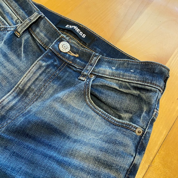 Express Original Girlfriend High Rise Jeans - Picture 5 of 10
